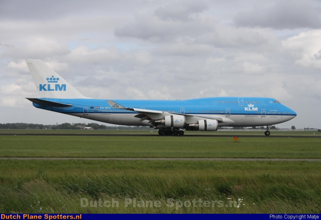 PH-BFC Boeing 747-400 KLM Royal Dutch Airlines by Matje