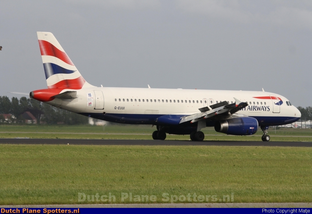 G-EUUI Airbus A320 British Airways by Matje