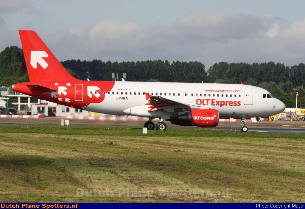 SP-IBA Airbus A319 OLT Express Poland by Matje