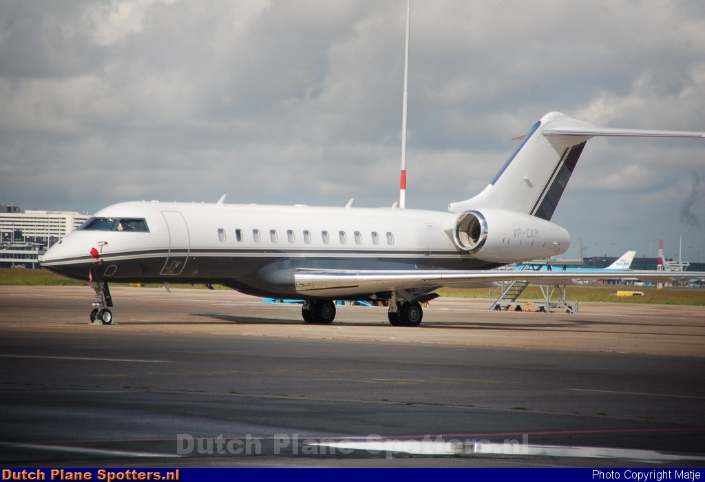 VP-CKM Bombardier BD-700 Global Express Private by Matje
