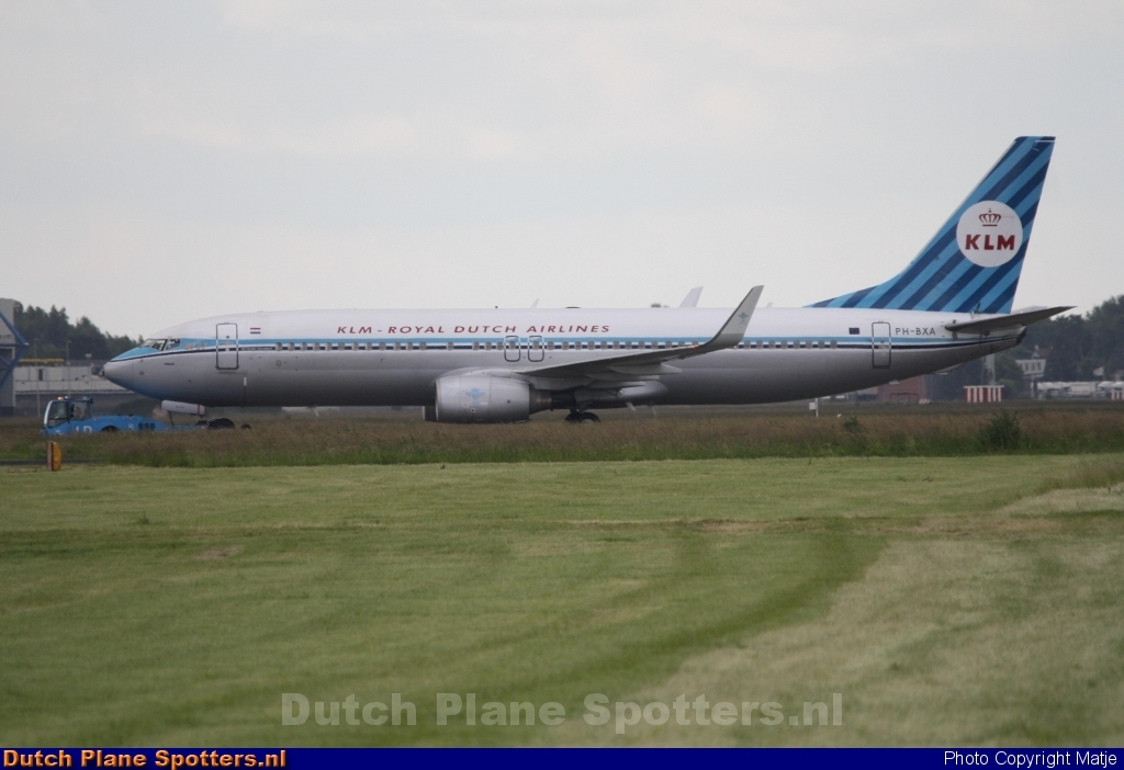 PH-BXA Boeing 737-800 KLM Royal Dutch Airlines by Matje
