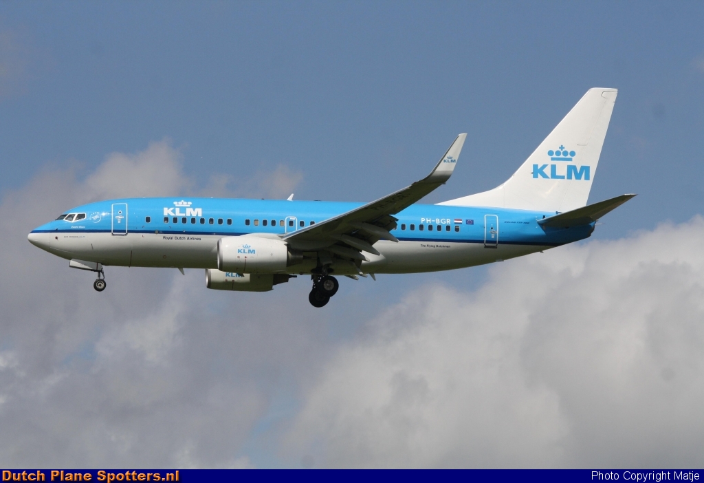 PH-BGR Boeing 737-700 KLM Royal Dutch Airlines by Matje