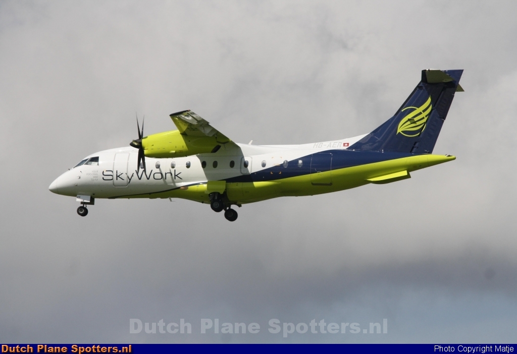 HB-AER Dornier Do-328 Sky Work Airlines by Matje