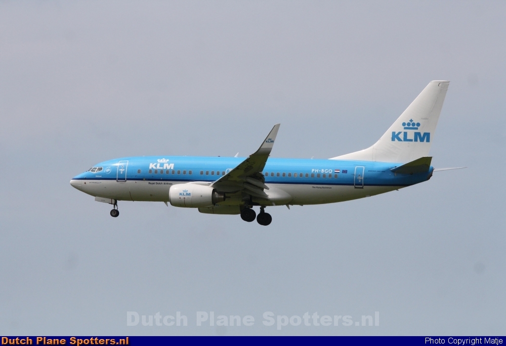 PH-BGQ Boeing 737-700 KLM Royal Dutch Airlines by Matje