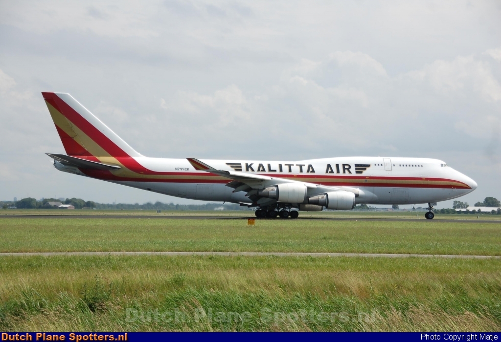 N744CK Boeing 747-400 Kalitta by Matje
