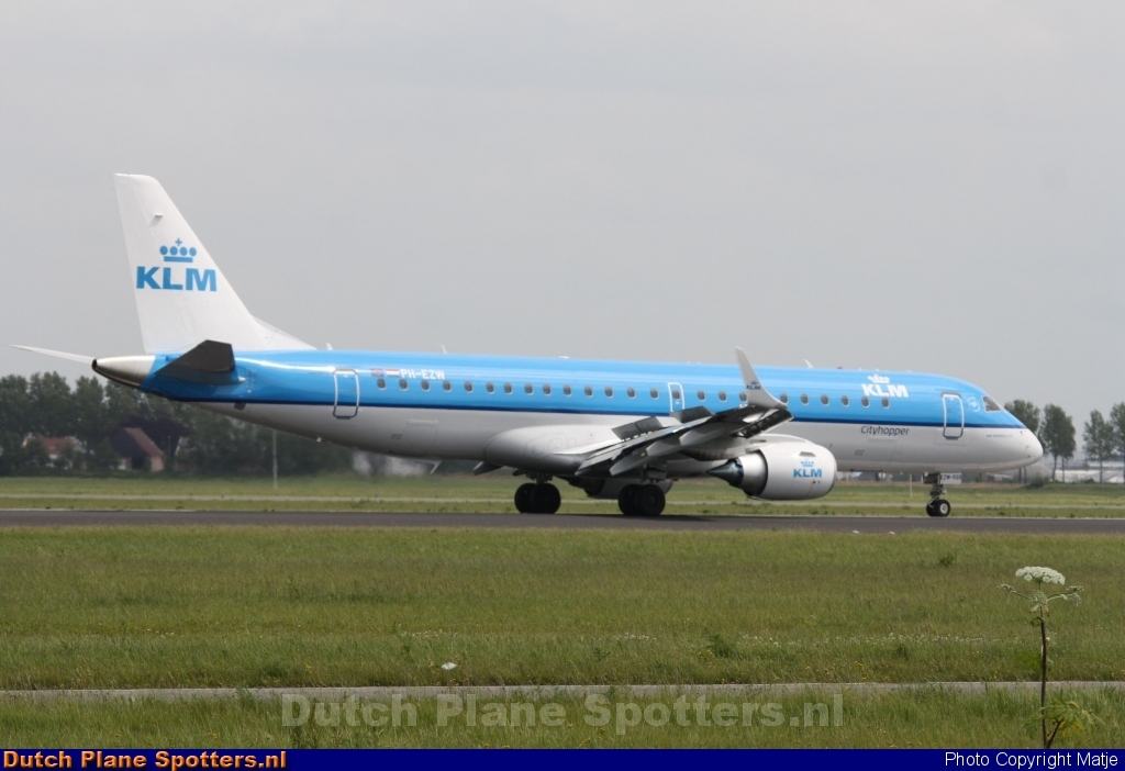 PH-EZW Embraer 190 KLM Cityhopper by Matje
