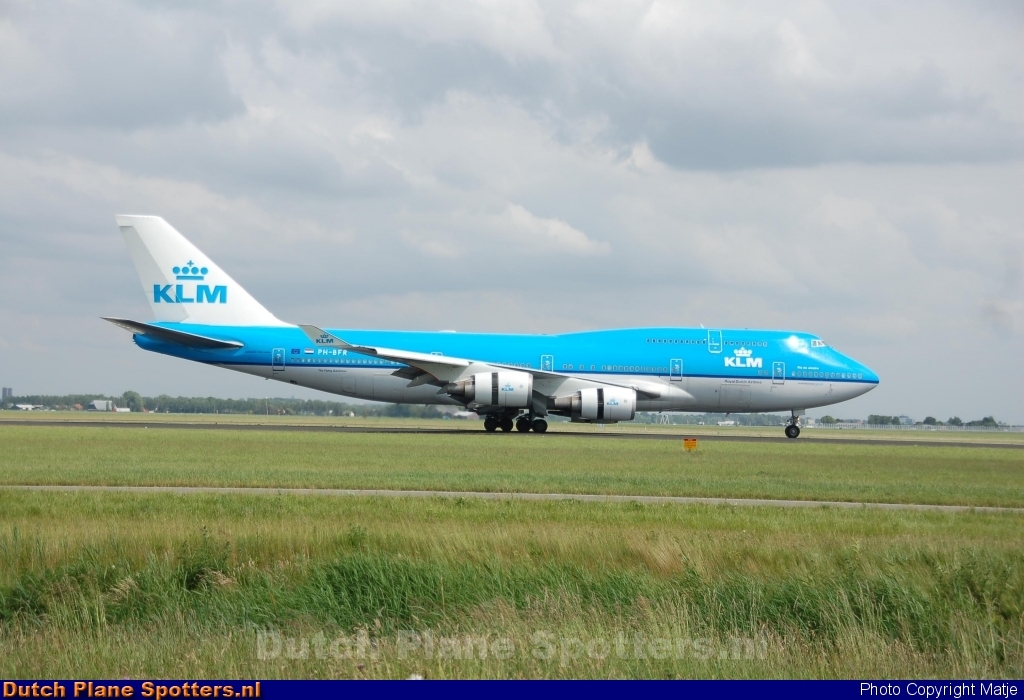 PH-BFR Boeing 747-400 KLM Royal Dutch Airlines by Matje