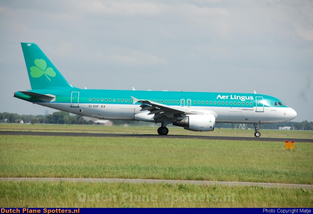EI-DVF Airbus A320 Aer Lingus by Matje