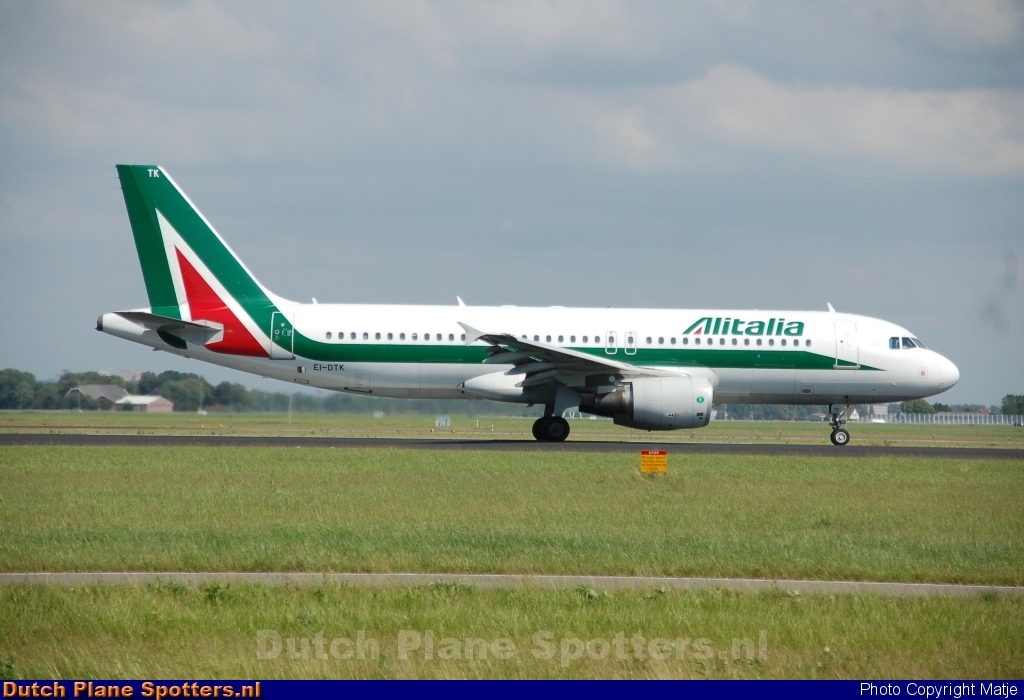 EI-DTK Airbus A320 Alitalia by Matje