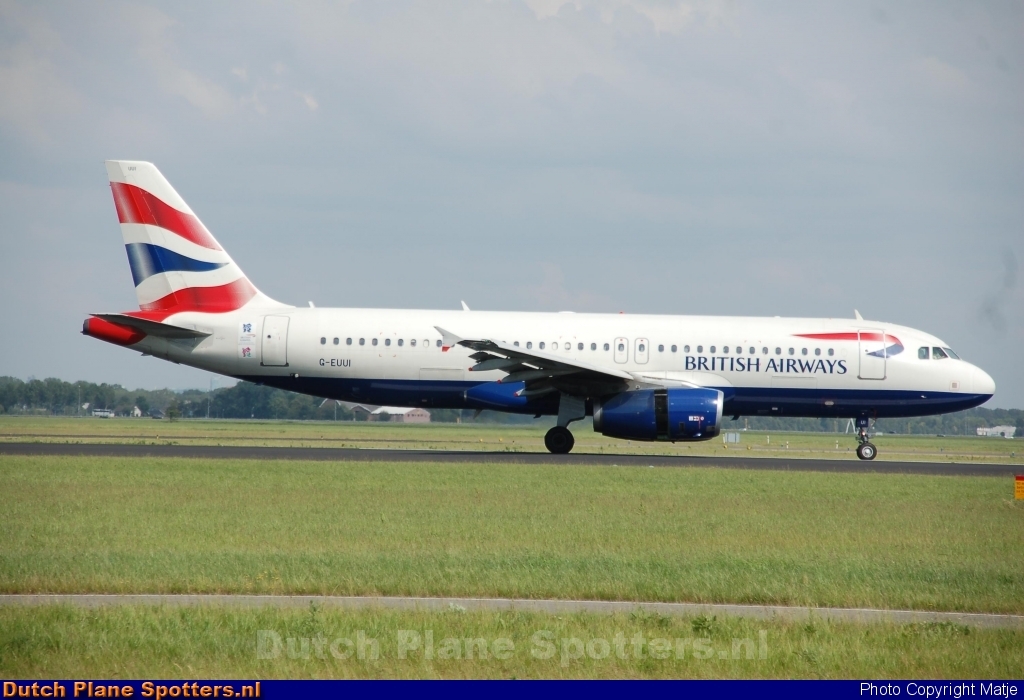 G-EUUI Airbus A320 British Airways by Matje