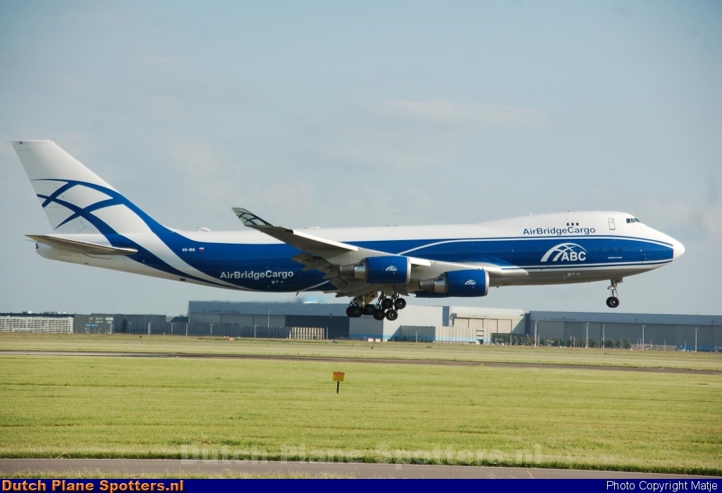 VQ-BIA Boeing 747-400 AirBridgeCargo by Matje