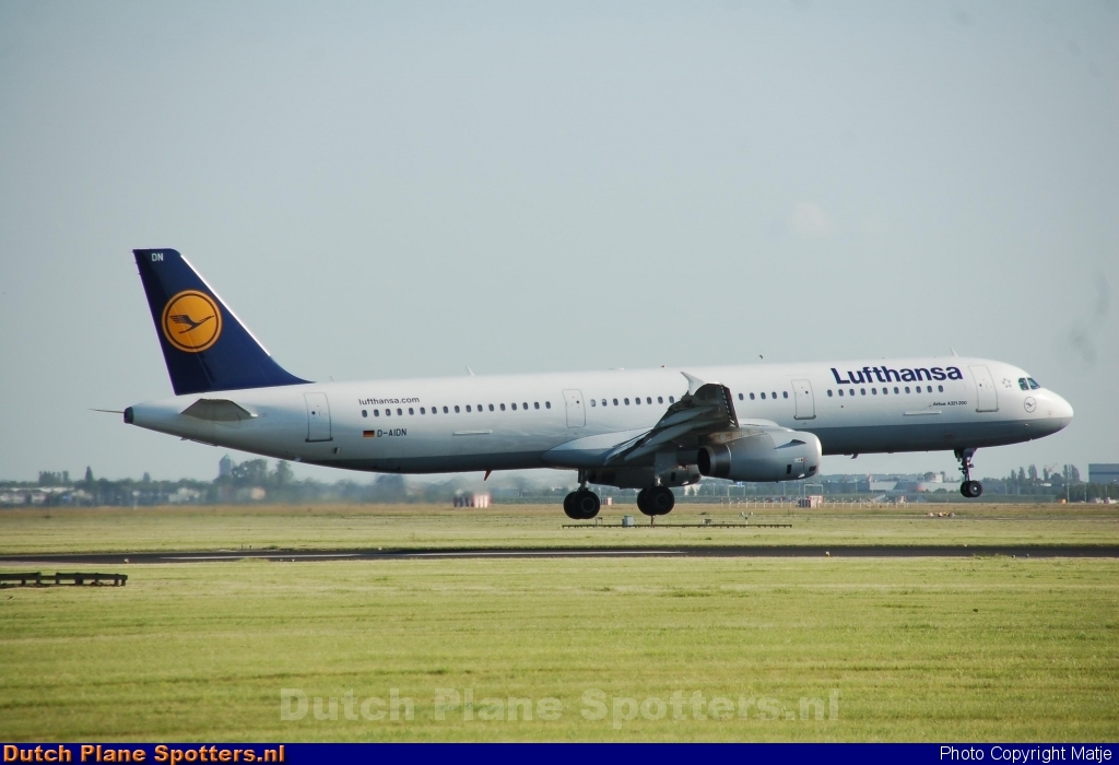 D-AIDN Airbus A321 Lufthansa by Matje