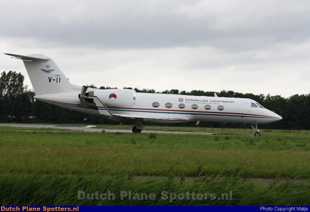 V-11 Gulfstream G-IV MIL - Dutch Royal Air Force by Matje
