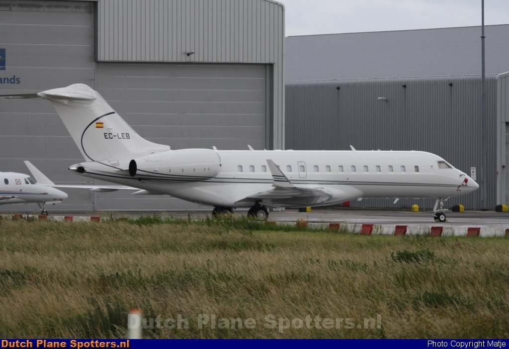 EC-LEB Bombardier BD-700 Global Express Tag Aviation Spain by Matje