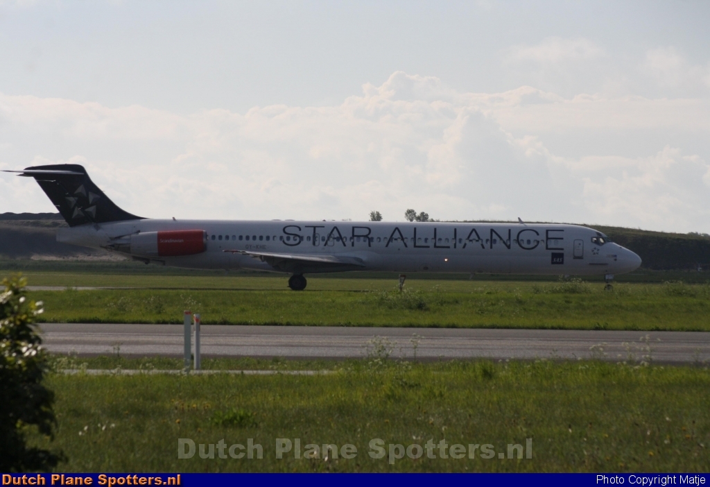 OY-KHE McDonnell Douglas MD-82 SAS Scandinavian Airlines by Matje