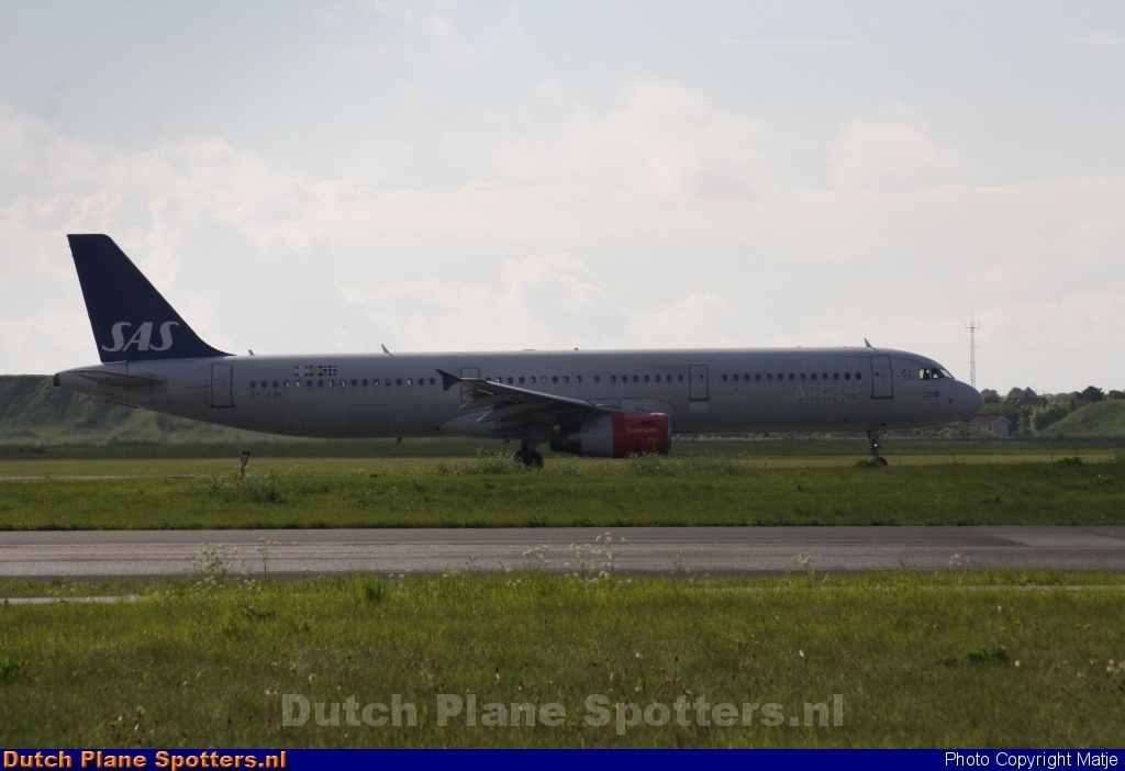 OY-KBL Airbus A321 SAS Scandinavian Airlines by Matje