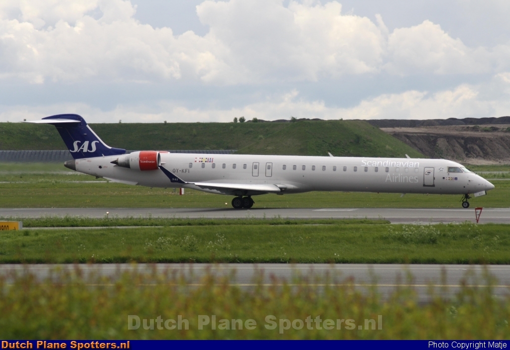 OY-KFI Bombardier Canadair CRJ900 SAS Scandinavian Airlines by Matje