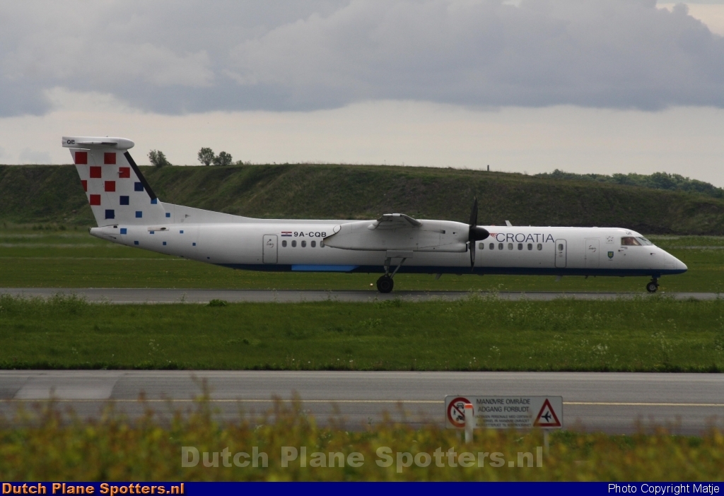 9A-CQB Bombardier Dash 8-Q400 Croatia Airlines by Matje