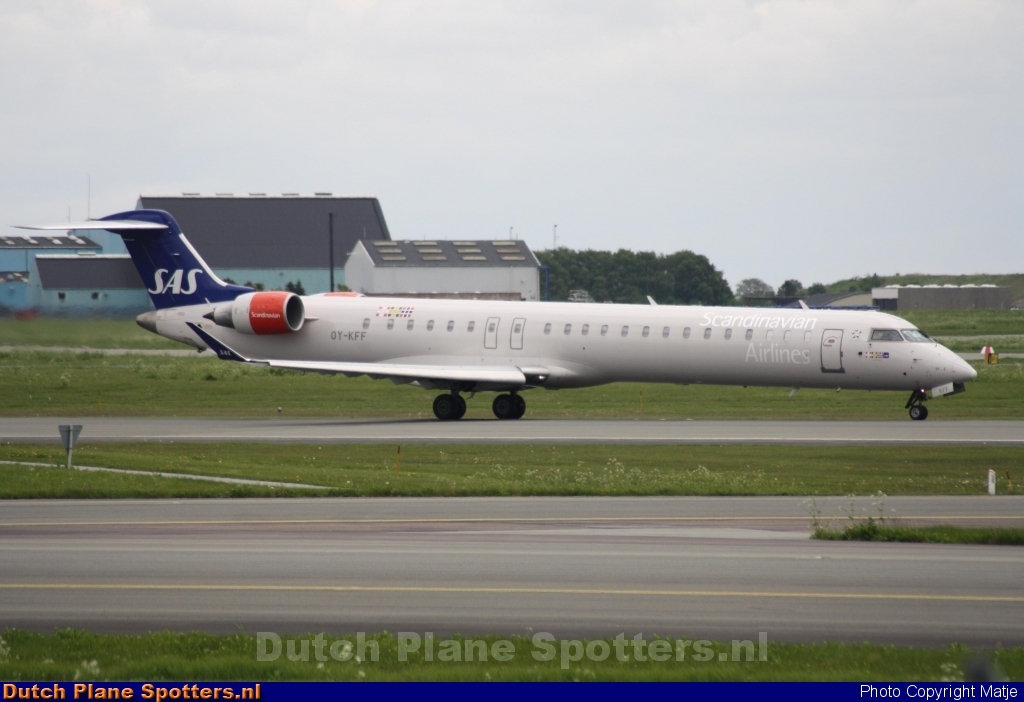 OY-KFF Bombardier Canadair CRJ900 SAS Scandinavian Airlines by Matje
