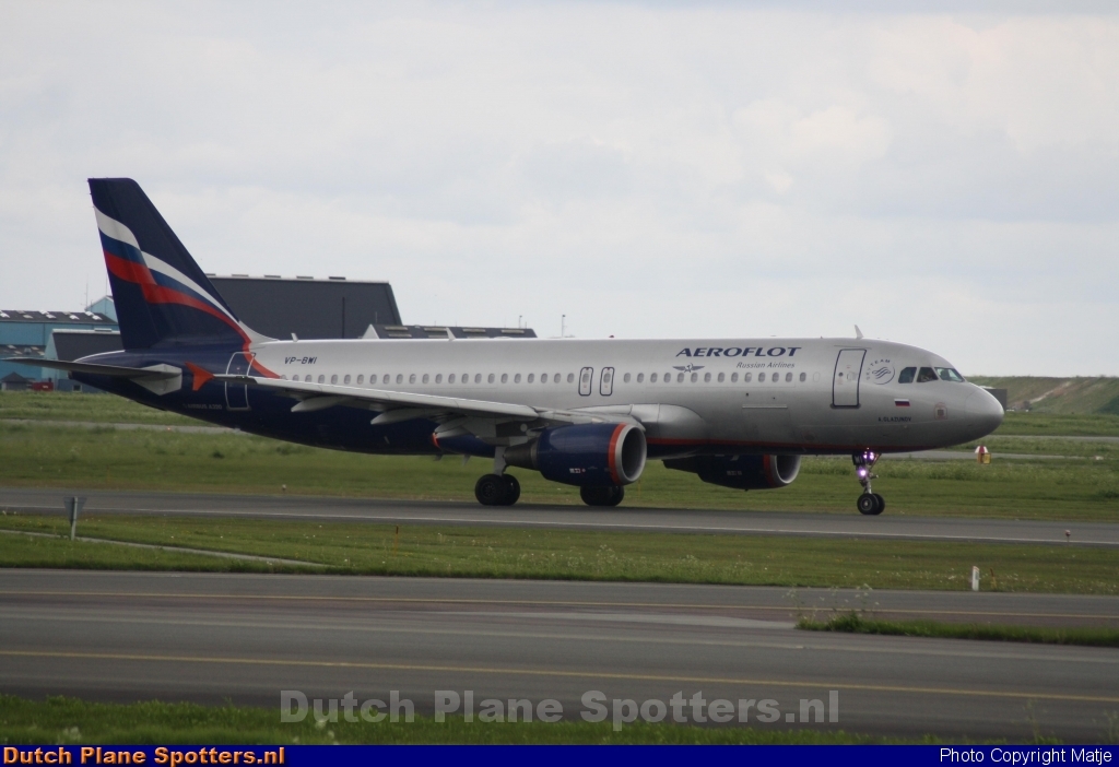VP-BWI Airbus A320 Aeroflot - Russian Airlines by Matje