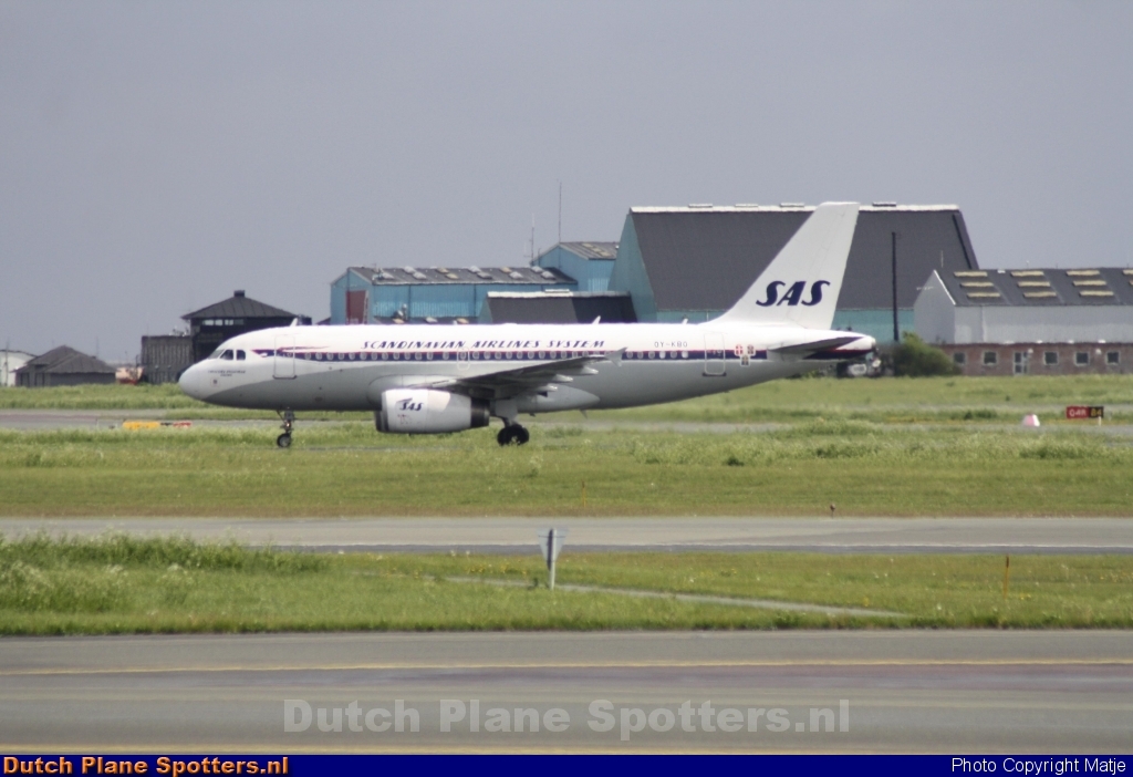 OY-KBO Airbus A319 SAS Scandinavian Airlines by Matje