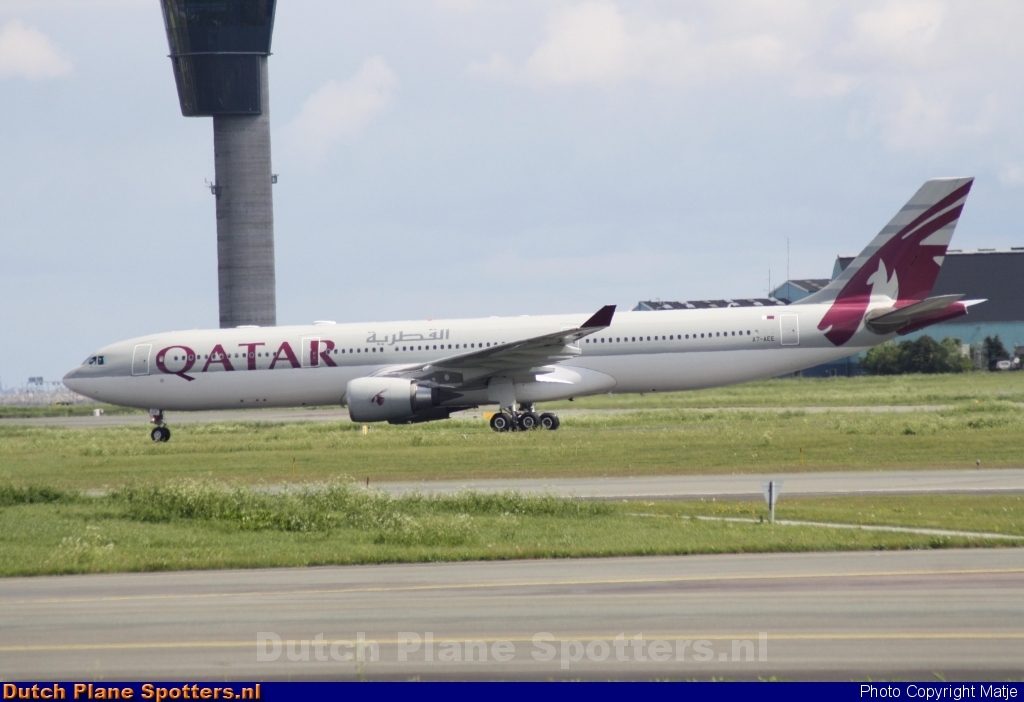 A7-AEE Airbus A330-300 Qatar Airways by Matje
