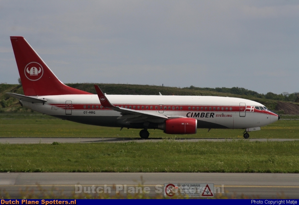 OY-MRG Boeing 737-700 Cimber Sterling Airlines by Matje