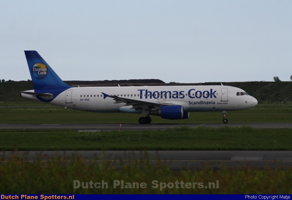 OY-VKS Airbus A320 Thomas Cook Scandinavian by Matje