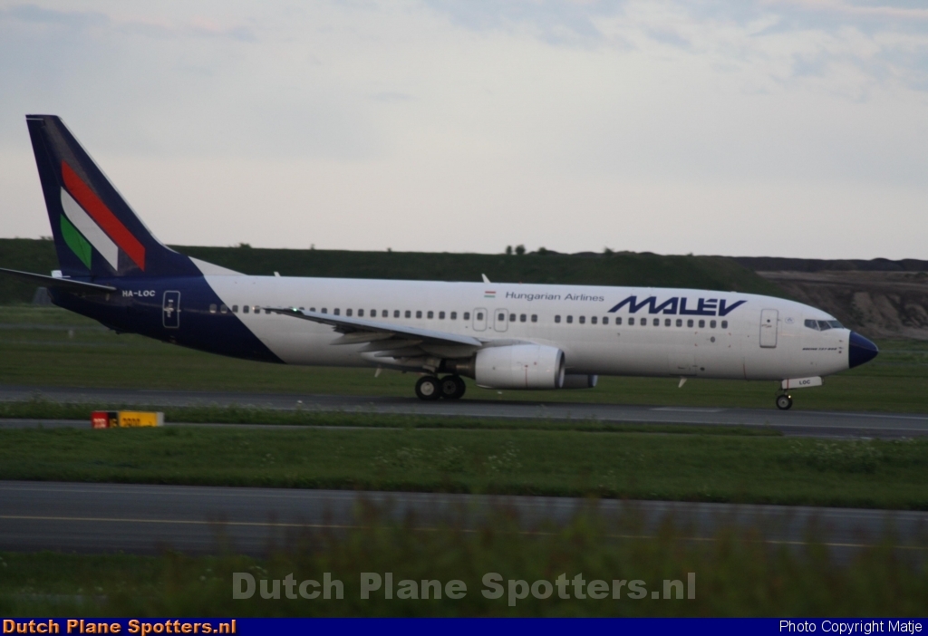 HA-LOC Boeing 737-800 Malev Hungarian Airlines by Matje
