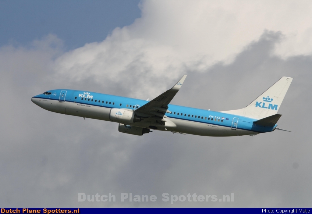PH-BXZ Boeing 737-800 KLM Royal Dutch Airlines by Matje