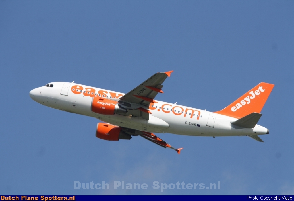 G-EZFR Airbus A319 easyJet by Matje