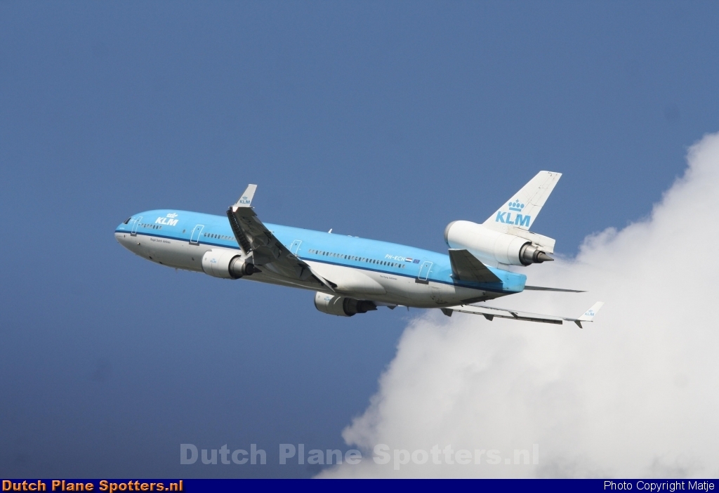 PH-KCH McDonnell Douglas MD-11 KLM Royal Dutch Airlines by Matje