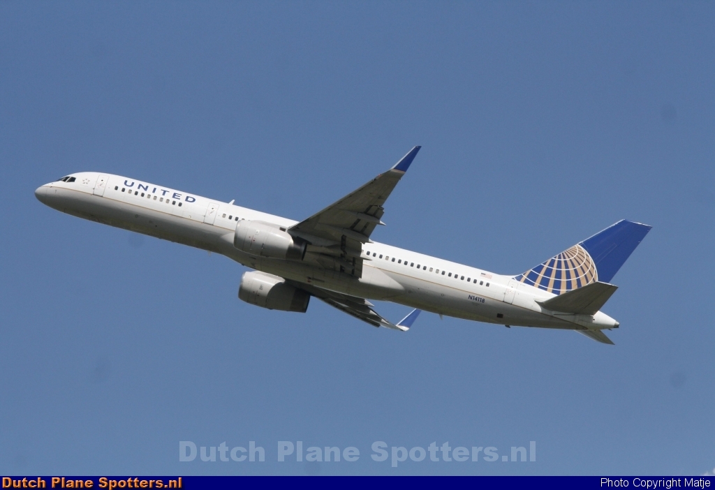 N14118 Boeing 757-200 United Airlines by Matje