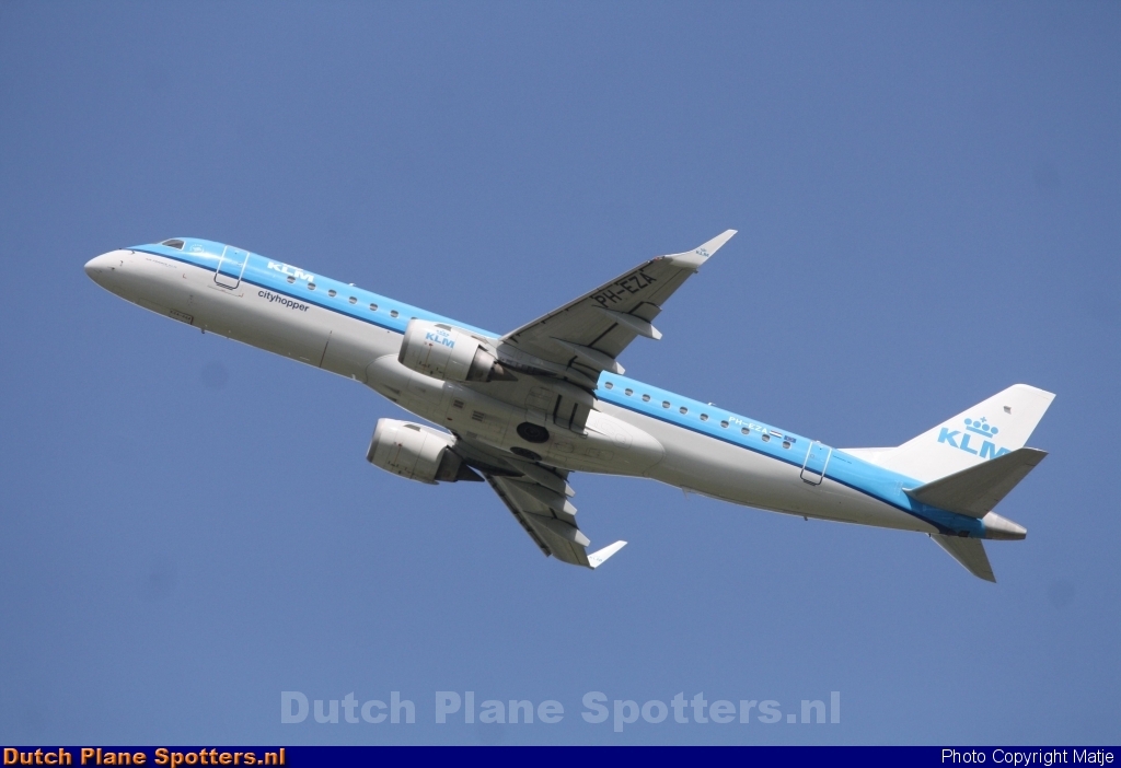 PH-EZA Embraer 190 KLM Cityhopper by Matje