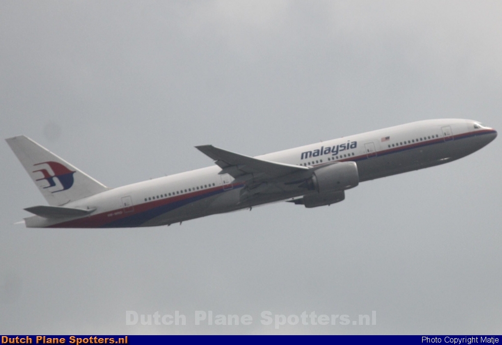 9M-MRD Boeing 777-200 Malaysia Airlines by Matje