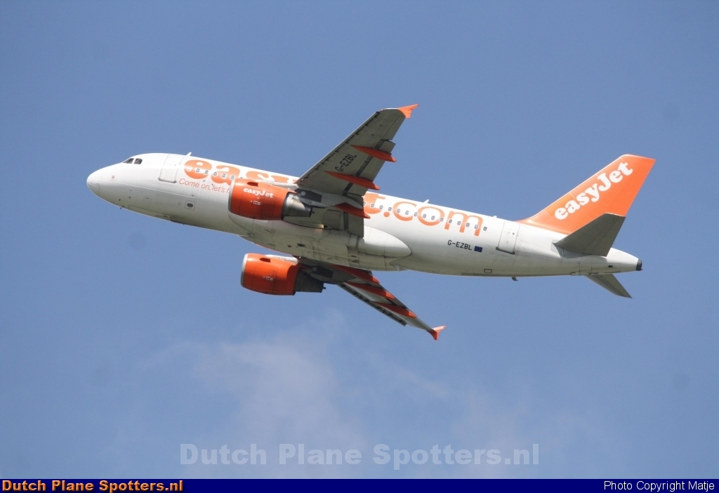 G-EZBL Airbus A319 easyJet by Matje
