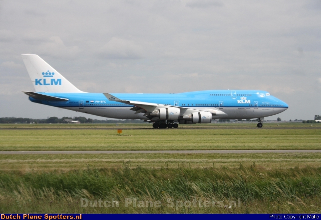PH-BFC Boeing 747-400 KLM Royal Dutch Airlines by Matje