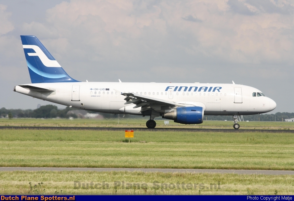 OH-LVD Airbus A319 Finnair by Matje