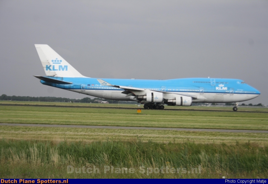 PH-BFT Boeing 747-400 KLM Royal Dutch Airlines by Matje