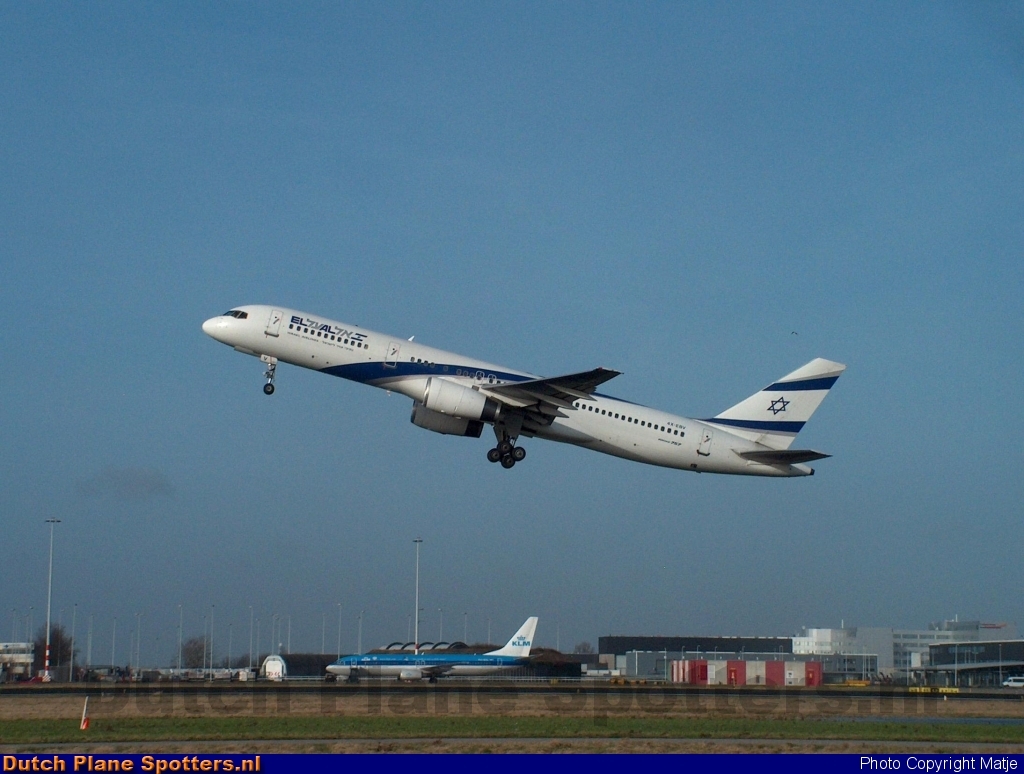 4X-EBV Boeing 757-200 El Al Israel Airlines by Matje