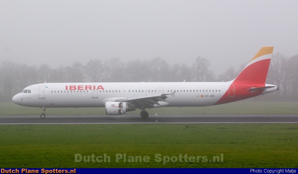 EC-JDR Airbus A321 Iberia by Matje