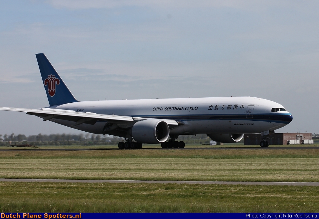 B-2073 Boeing 777-F China Southern Cargo by Rita Roelfsema