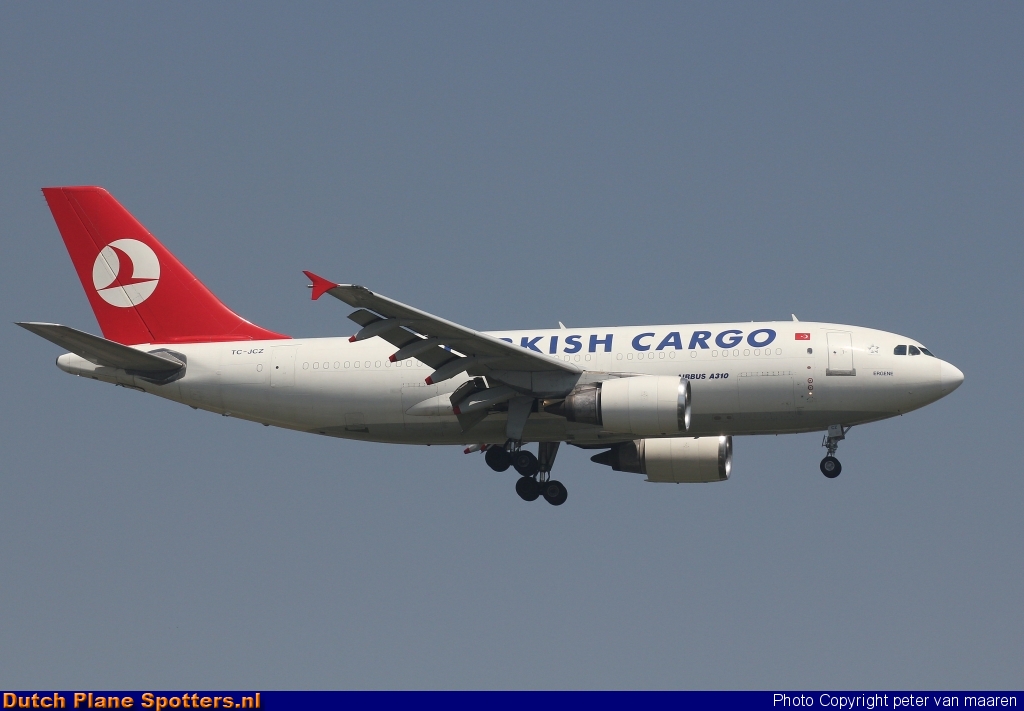 TC-JCZ Airbus A310 Turkish Airlines Cargo by peter van maaren