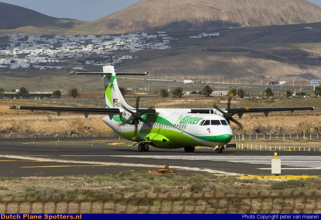 EC-HEZ ATR 72 Binter Canarias by peter van maaren