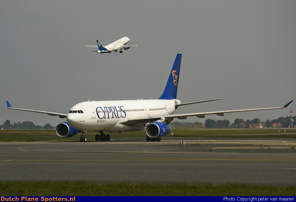 5B-DBT Airbus A330-200 Cyprus Airways by peter van maaren