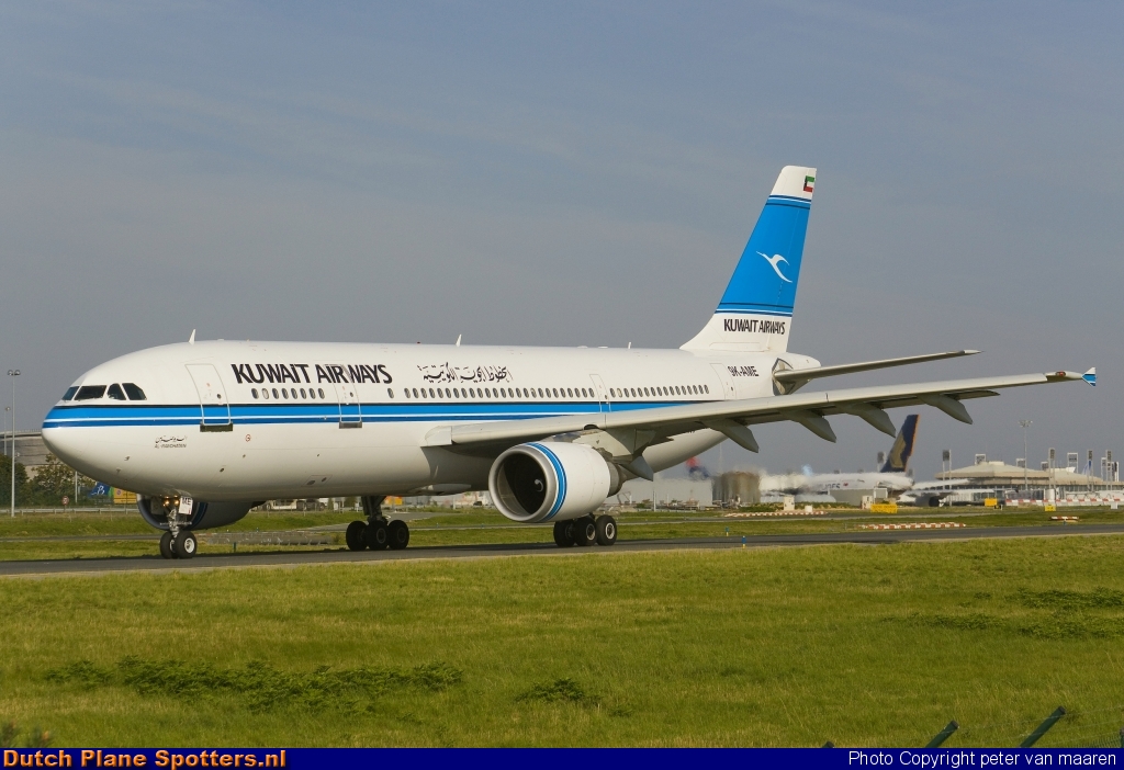 9K-AME Airbus A300 Kuwait Airways by peter van maaren