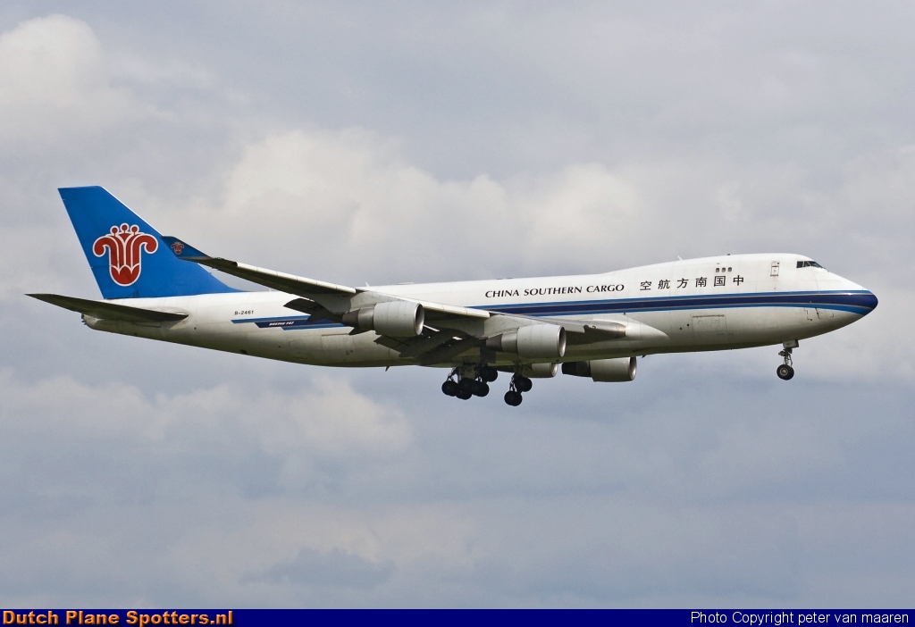 B-2461 Boeing 747-400 China Southern Cargo by peter van maaren