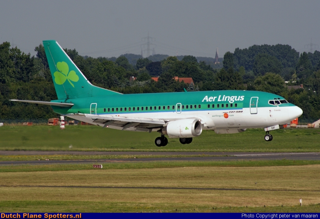 EI-CDF Boeing 737-500 Aer Lingus by peter van maaren
