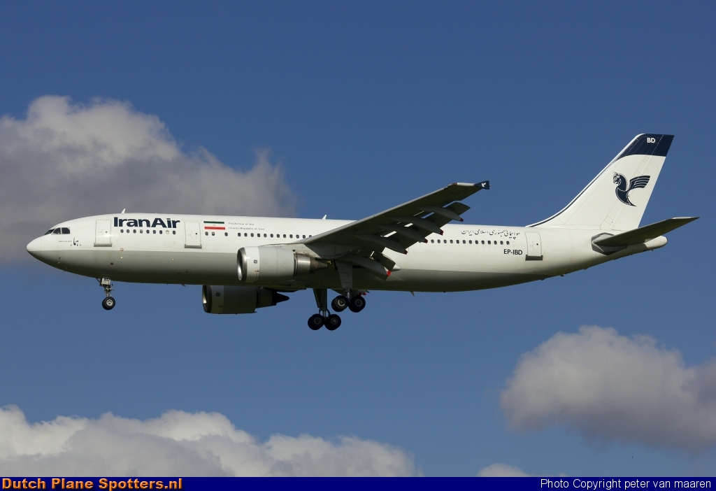 EP-IBD Airbus A300 Iran Air by peter van maaren