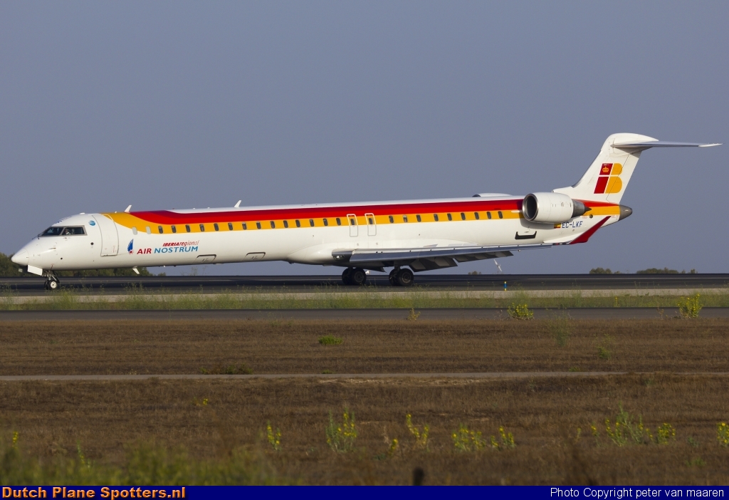 EC-LKF Bombardier Canadair CRJ1000 Air Nostrum (Iberia Regional) by peter van maaren